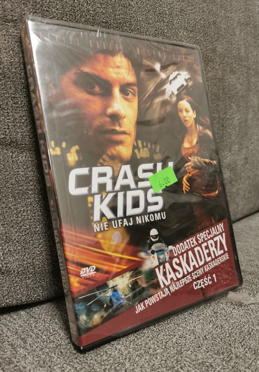 Crash kids nie ufaj nikomu + kaskaderzy DVD nówka w folii BOX