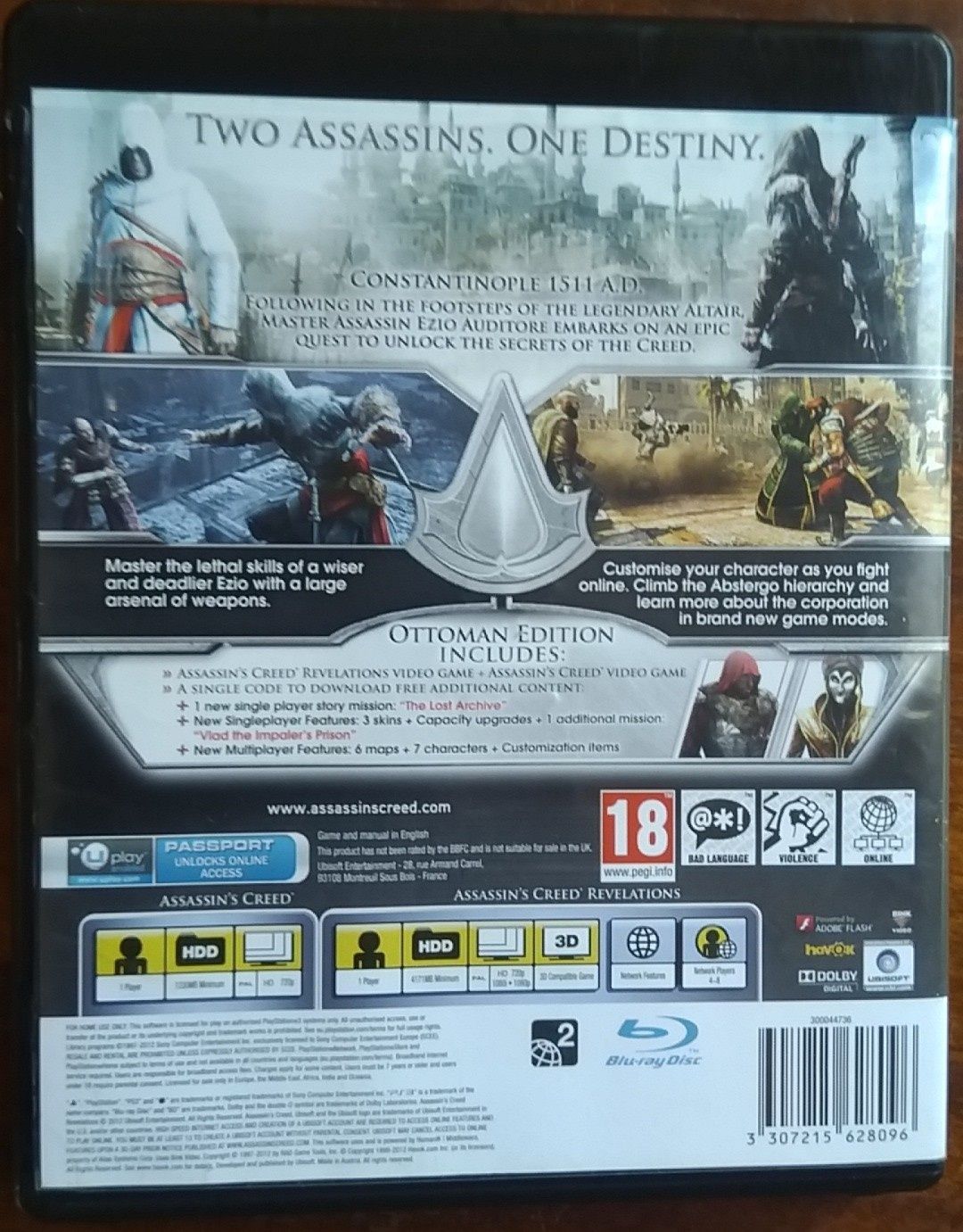 Assassins Creed Revelations Ottoman edition ps3