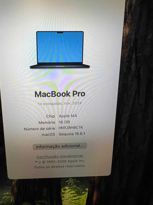 MacBook Pro M4 16GB – Imaculado + Envio DHL (Usado apenas 1 vez!)