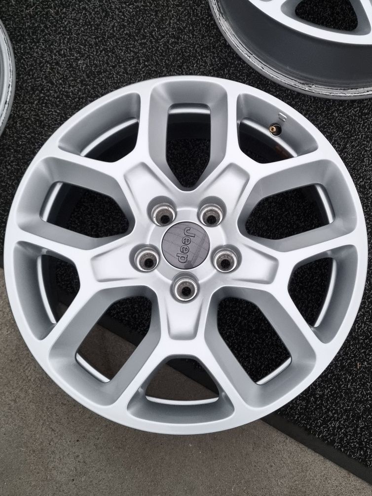 Felgi Alu z czujnikami 17" Jeep Renegade Compass II 5x110 Oryginalne
