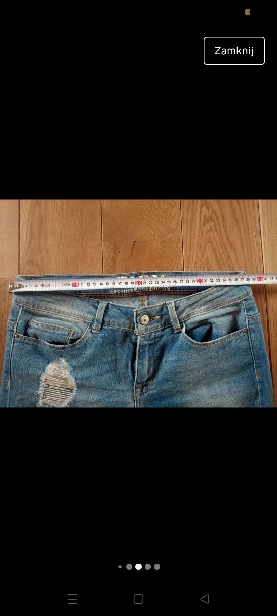 Jeansy Only z dziurami, rozm 29