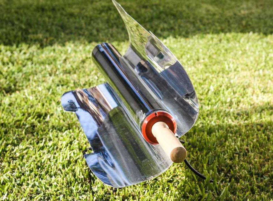 Forno Solar. Para cozinhar.