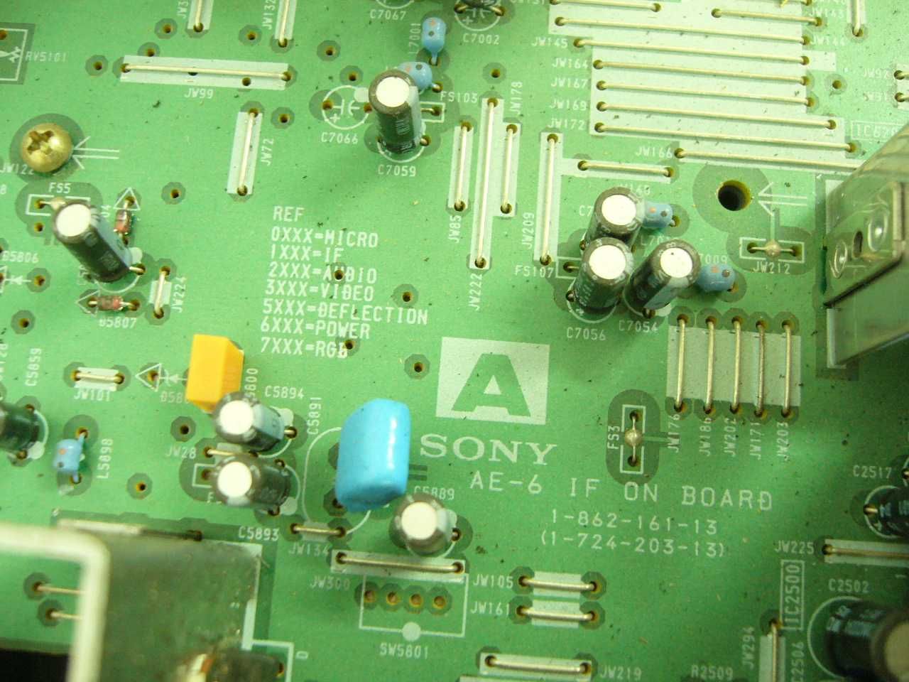 Płyta główna cała elektronika do telewizora Sony KV-32FX68K