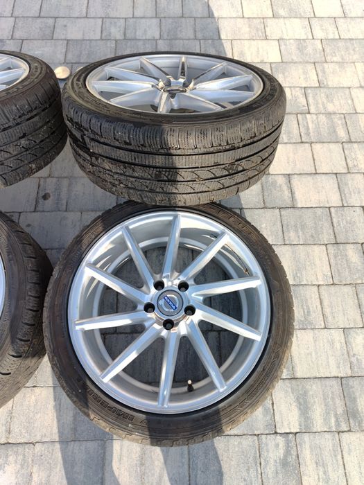 Felgi vossen 18cali 5x108 + opony zimowe volvo,ford,jaguar