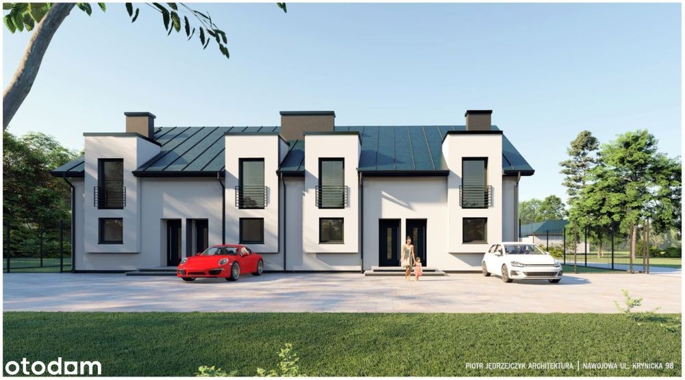 Domy w zabudowie bliźniaczej Chełmiec Małowiejska