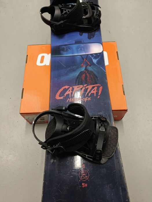 Snowboard CAPITA i Union komplet