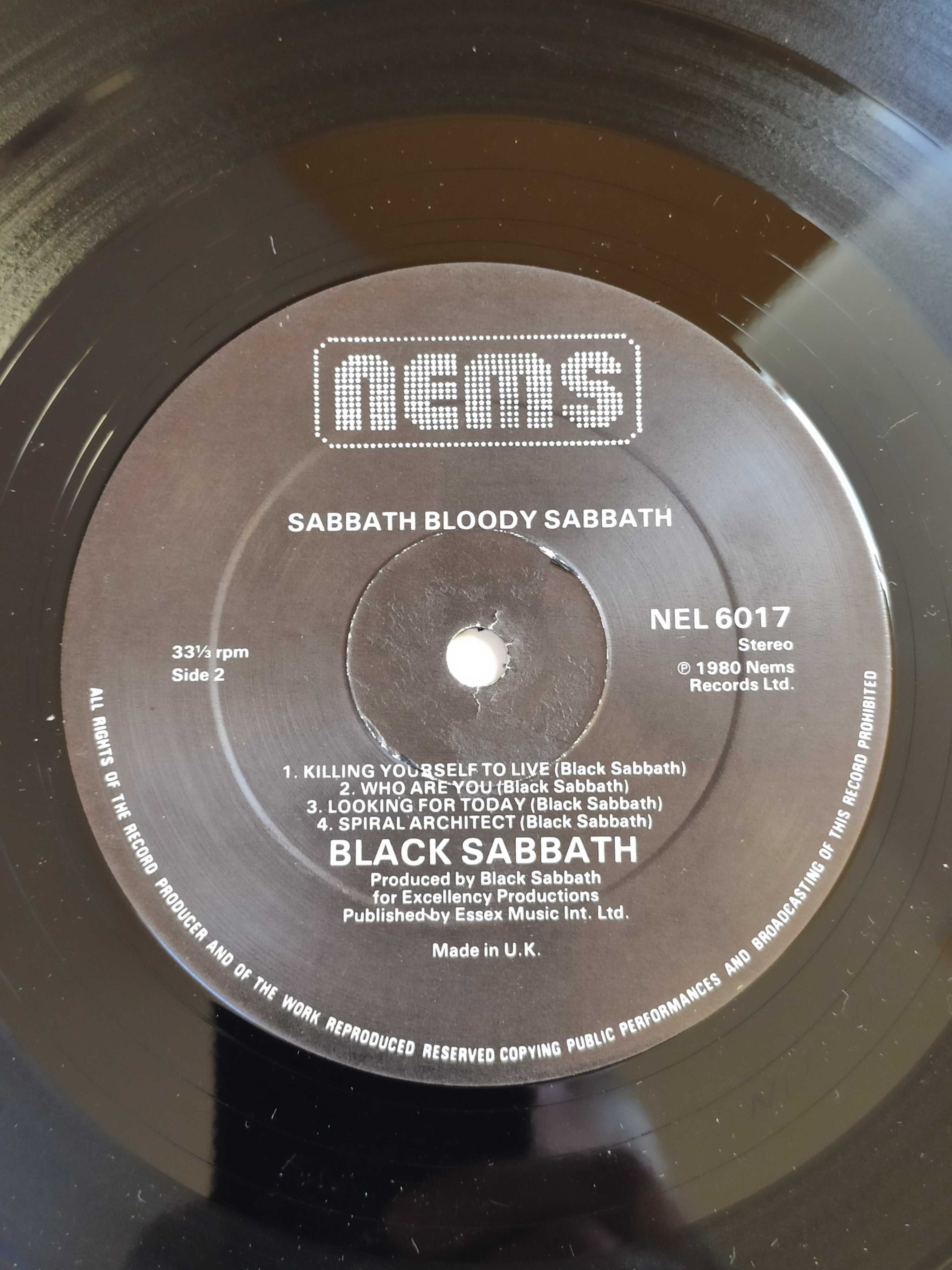 Black Sabbath LP Sabbath Bloody Sabbath 1973, wyd. ang. winyl