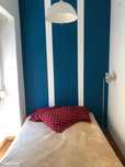 169597 - Quarto com cama de solteiro, com...