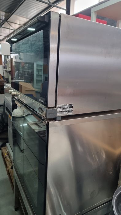 Bancada Inox, Estufa e Forno Convector Rossell Como novo!a