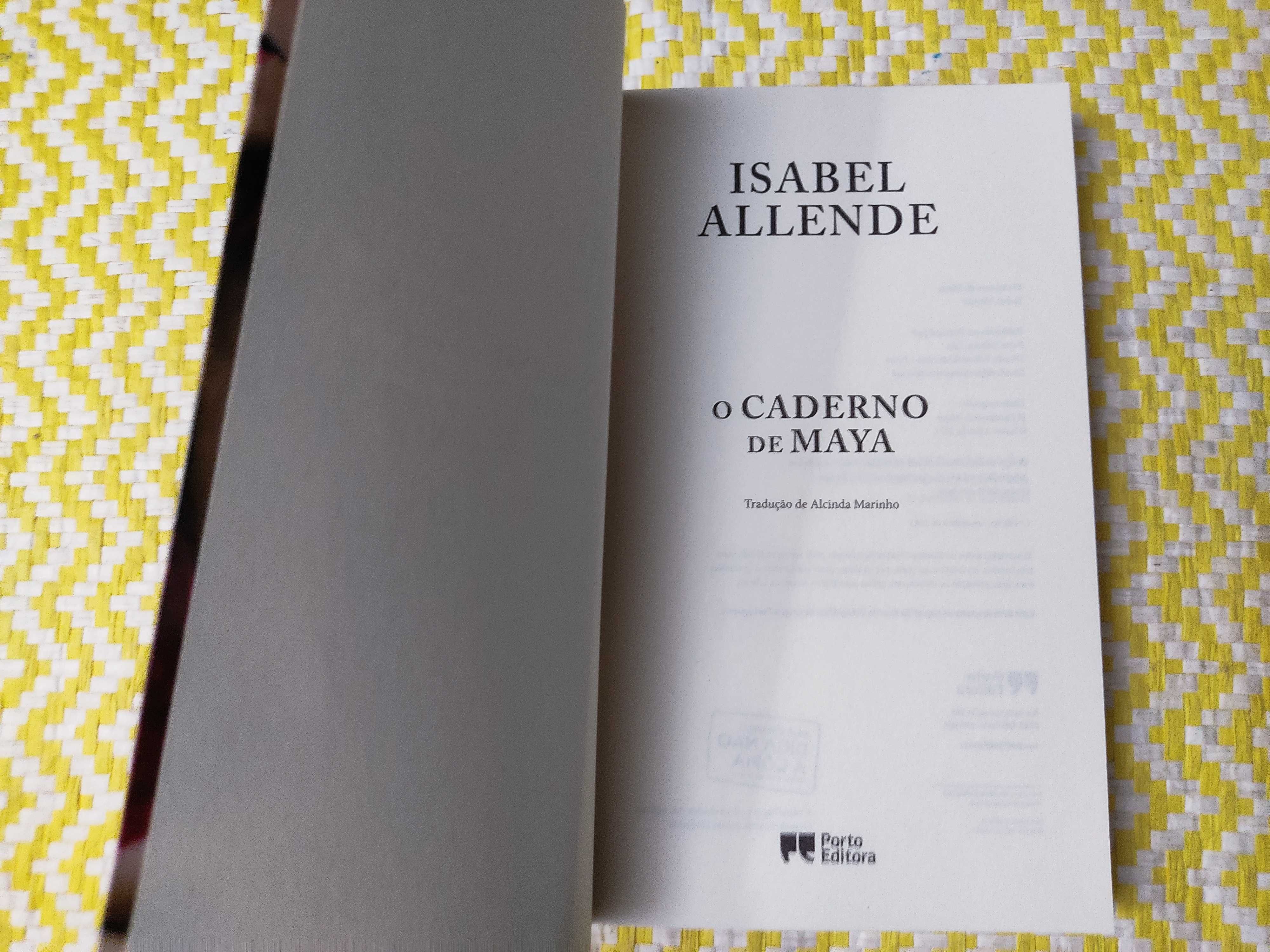 O CADERNO DE MAYA
de Isabel Allende