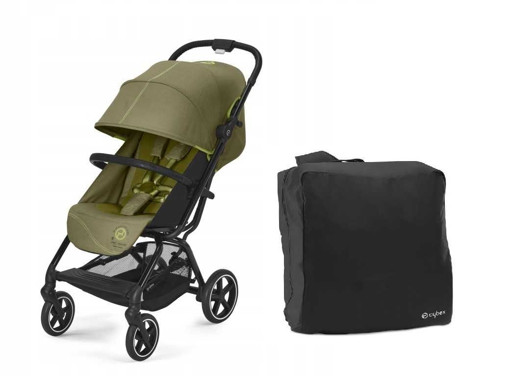 Nowy wózek spacerowy CYBEX New EEZY S+2 Nature GREEN +TORBA transport