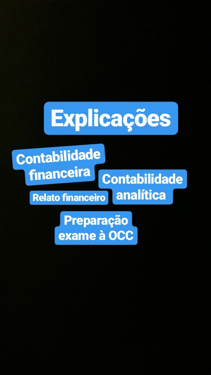 Explicações de contabilidade e envio de resoluções (IPCA Uminho...)