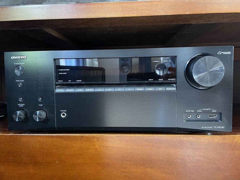 Zestaw kina domowego HECO Aurora + Onkyo TX-NR686 – stan idealny!