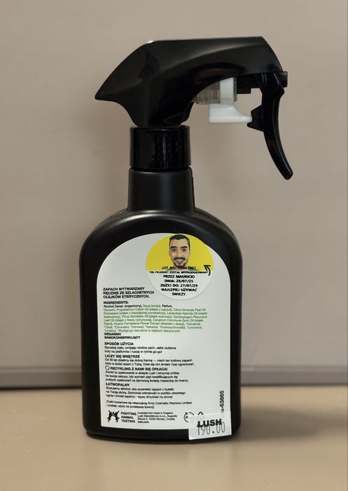 Lush Karma spray, mgiełka do ciała 200 ml
