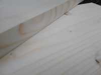 Świerkowy parapet 100-140 cm x 20 cm x 3 cm, nowe deski heblowane