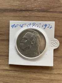 Moneta 10 zl Jozef Pilsudski 1937