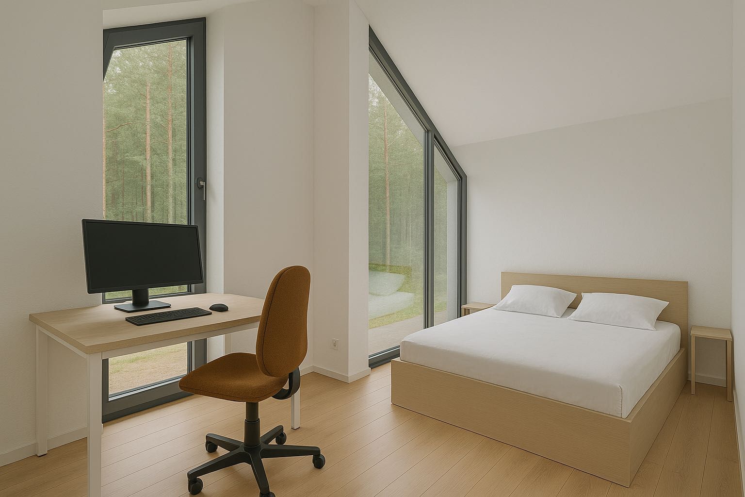 Nowoczesny dom Prefabrykowany 55m² – GOTOWY W SUPER CENIE!