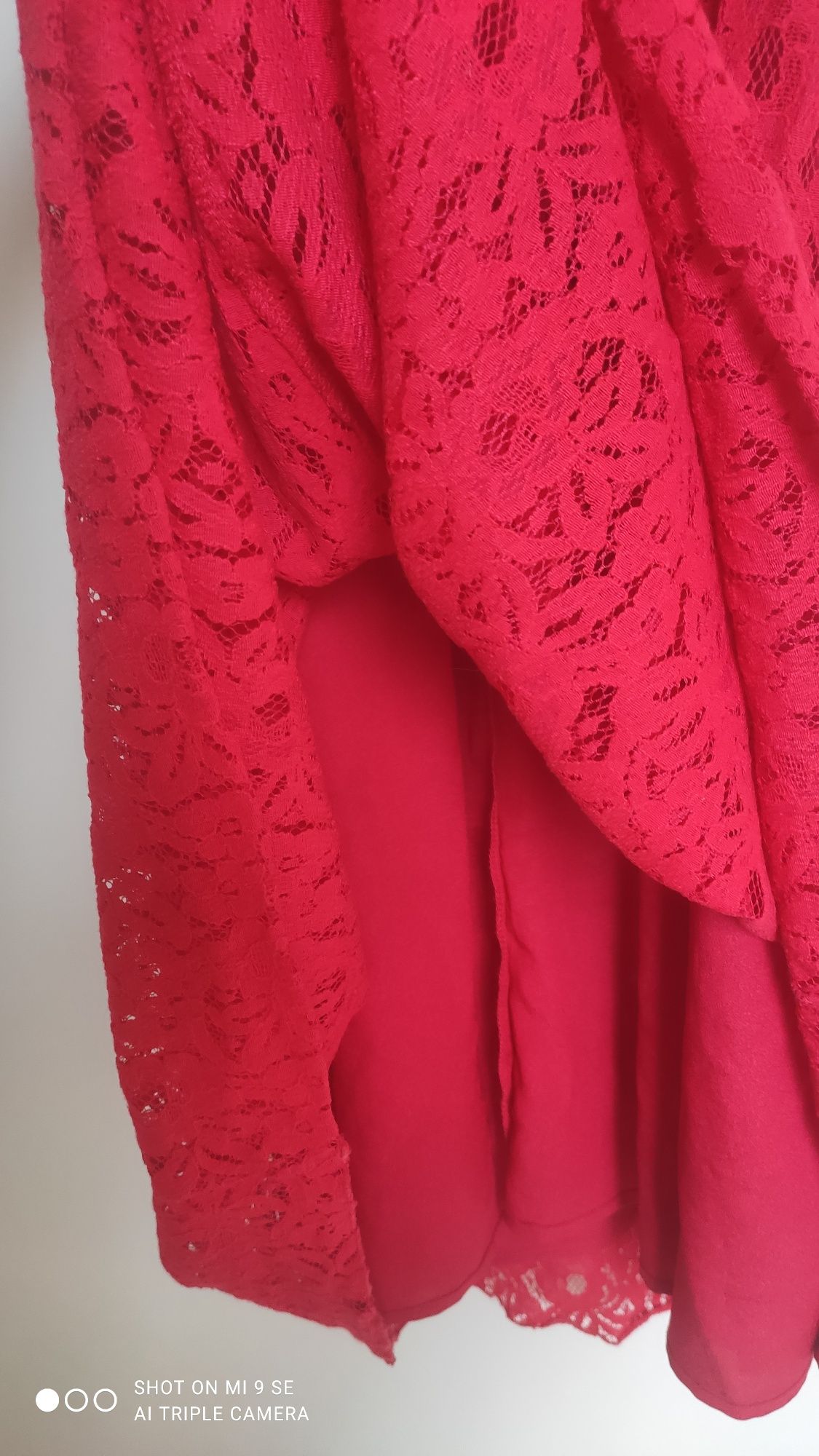 Sukienka czerwona Amisu rozmiar 36