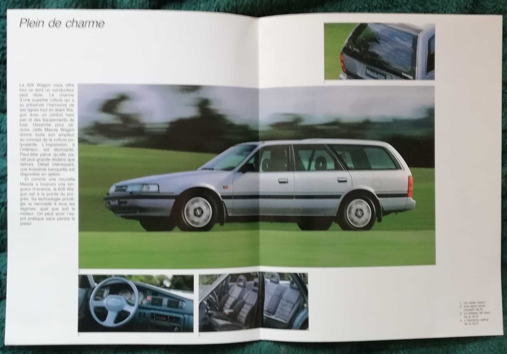 Prospekt Mazda 626 Wagon 1988