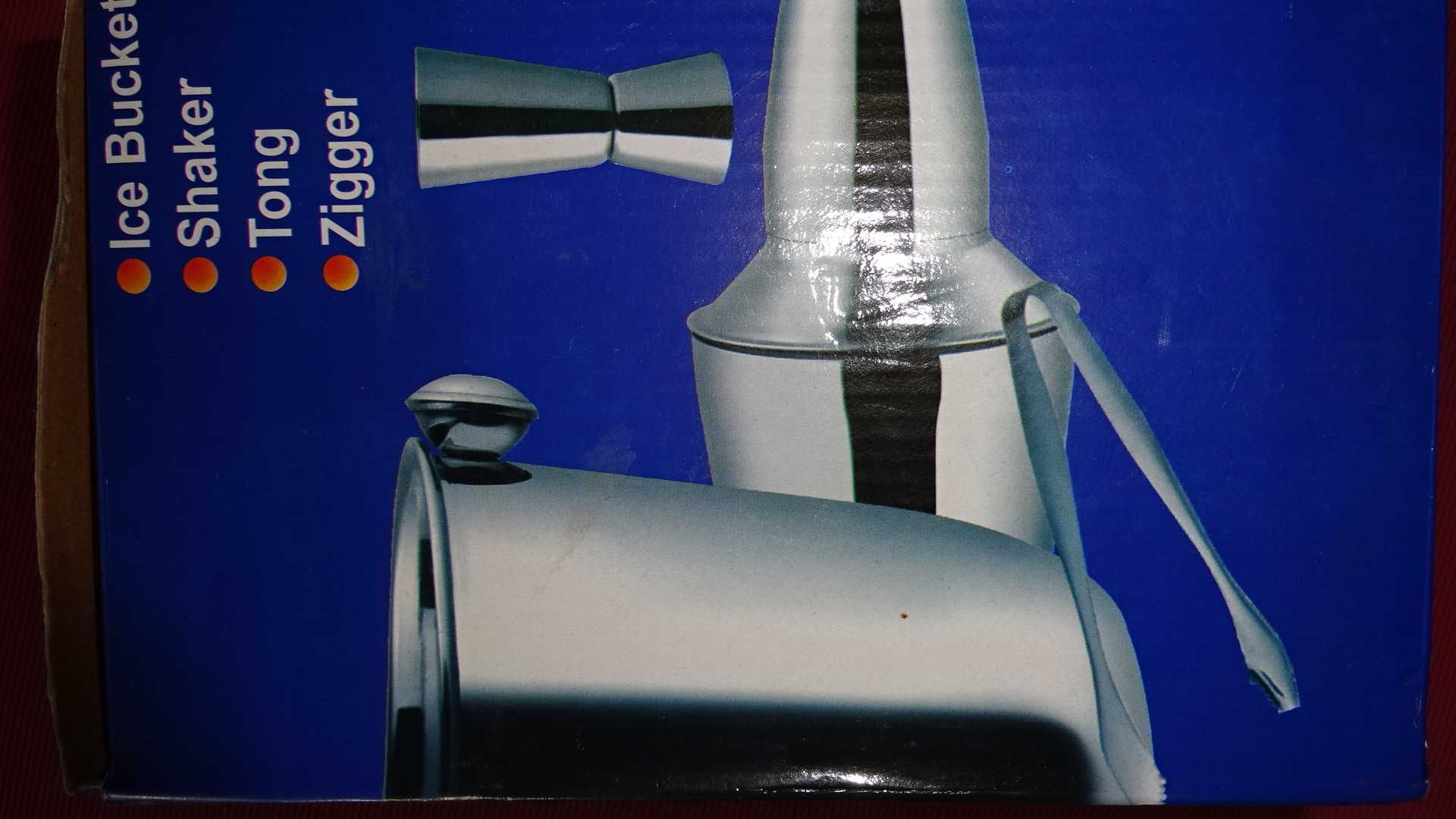 Zestaw barmański do drinków Metlex shaker MX 9146 szejker  4 elementy