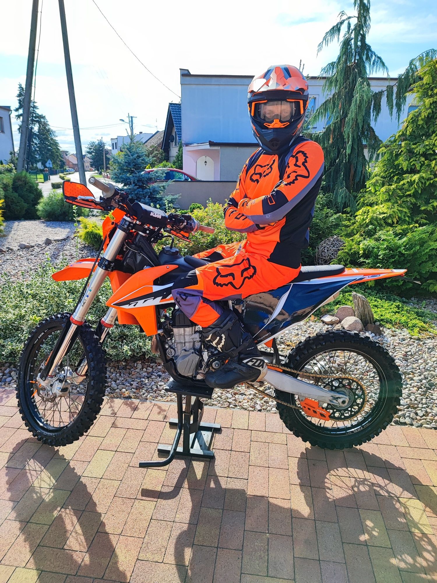 Strój cross quad motocross enduro