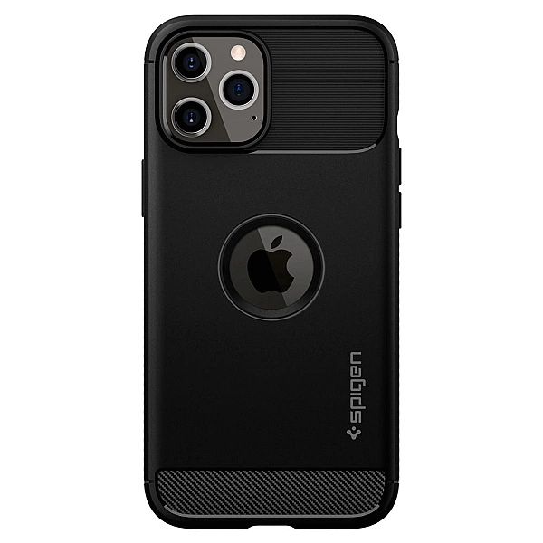 Spigen Rugged Armor Iphone 12/12 Pro Matte Black
