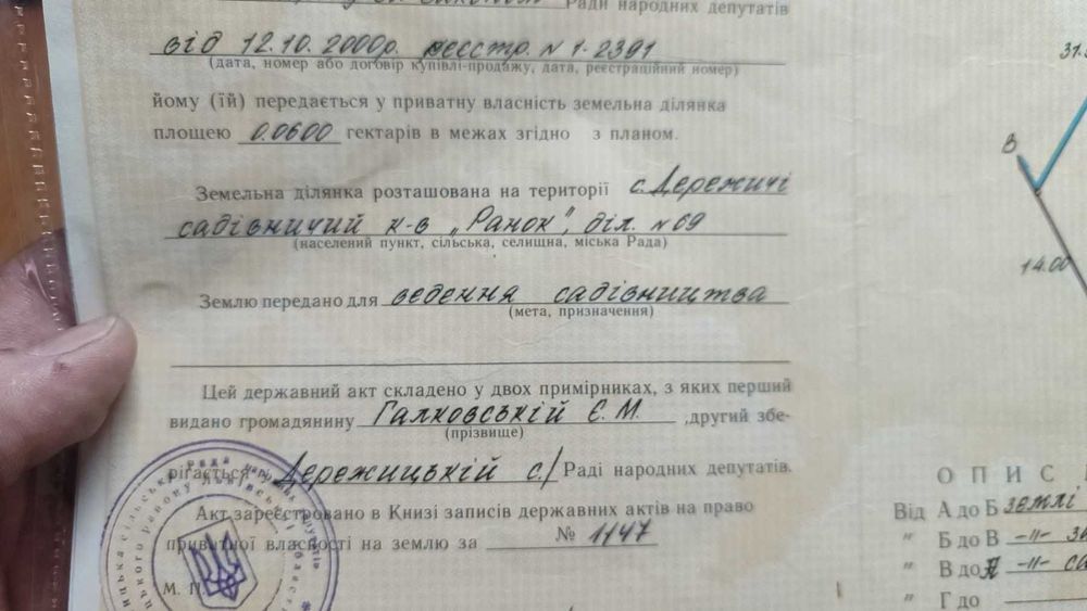 Дача в Дережичах 6сотих