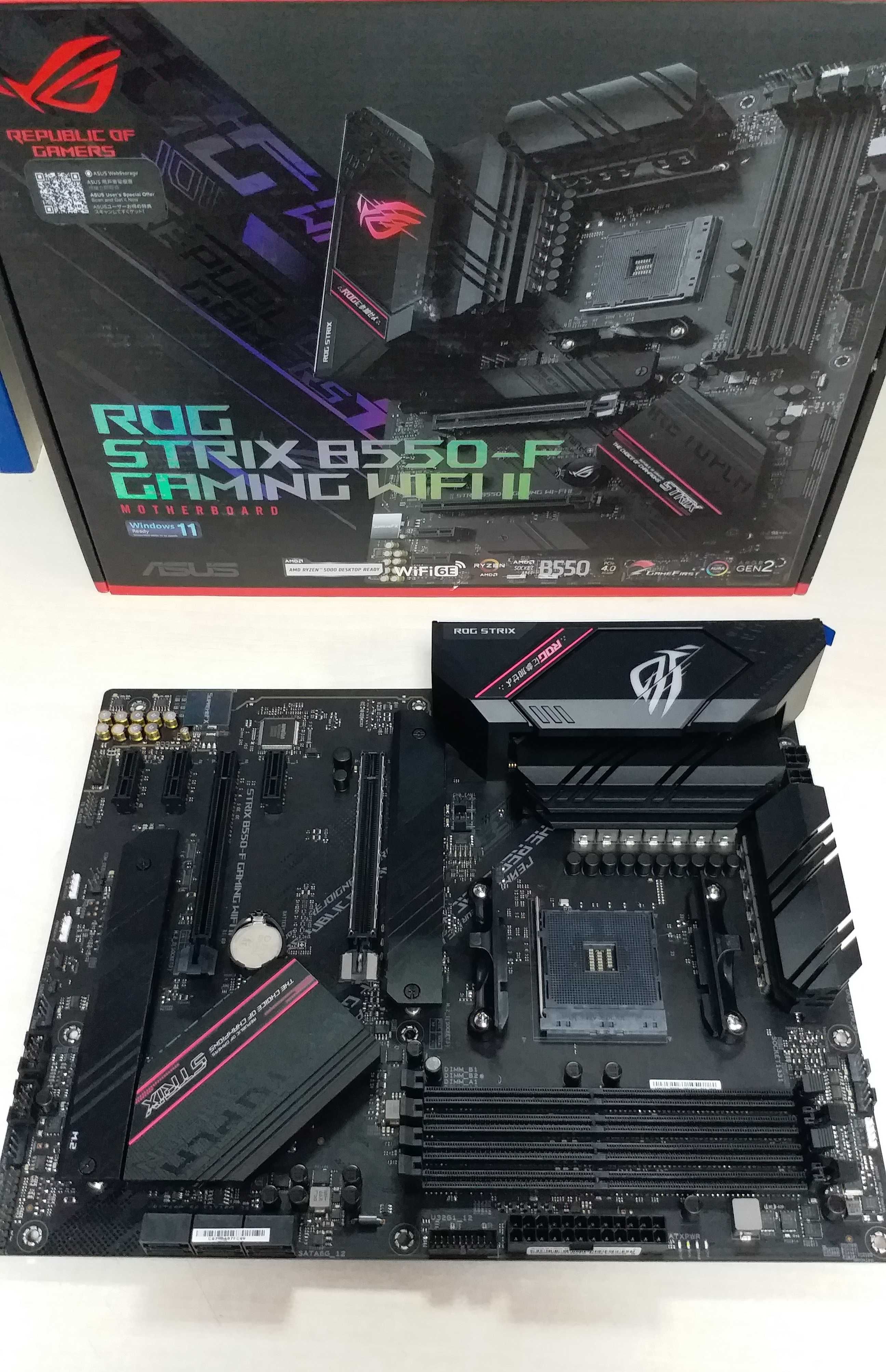 Топ плата Asus ROG Strix B550-F Gaming WI-FI II