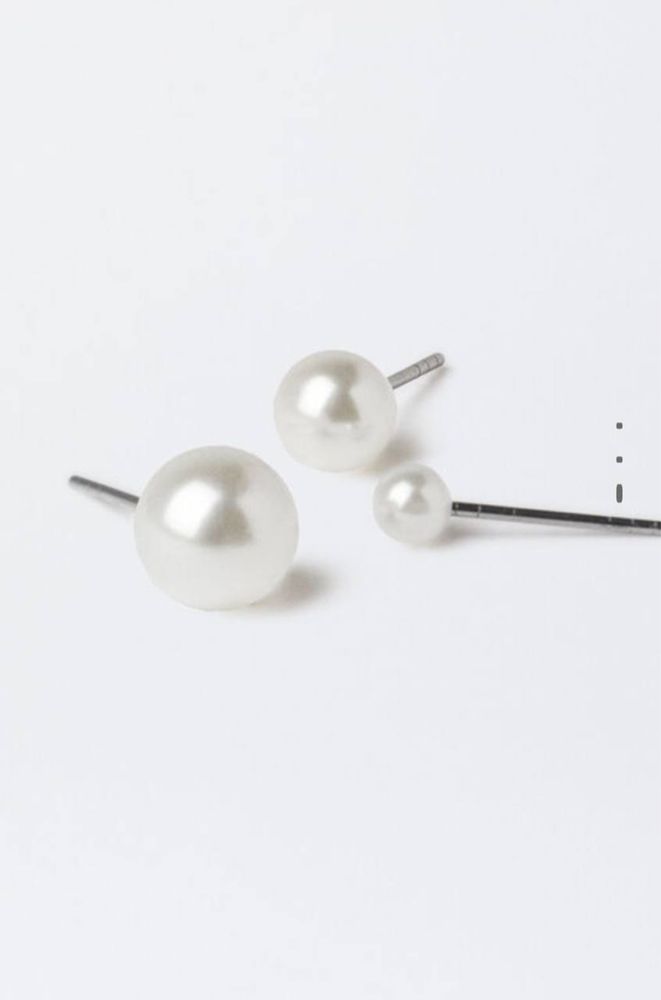 Сережки жіночі штучні перлинки Parfois