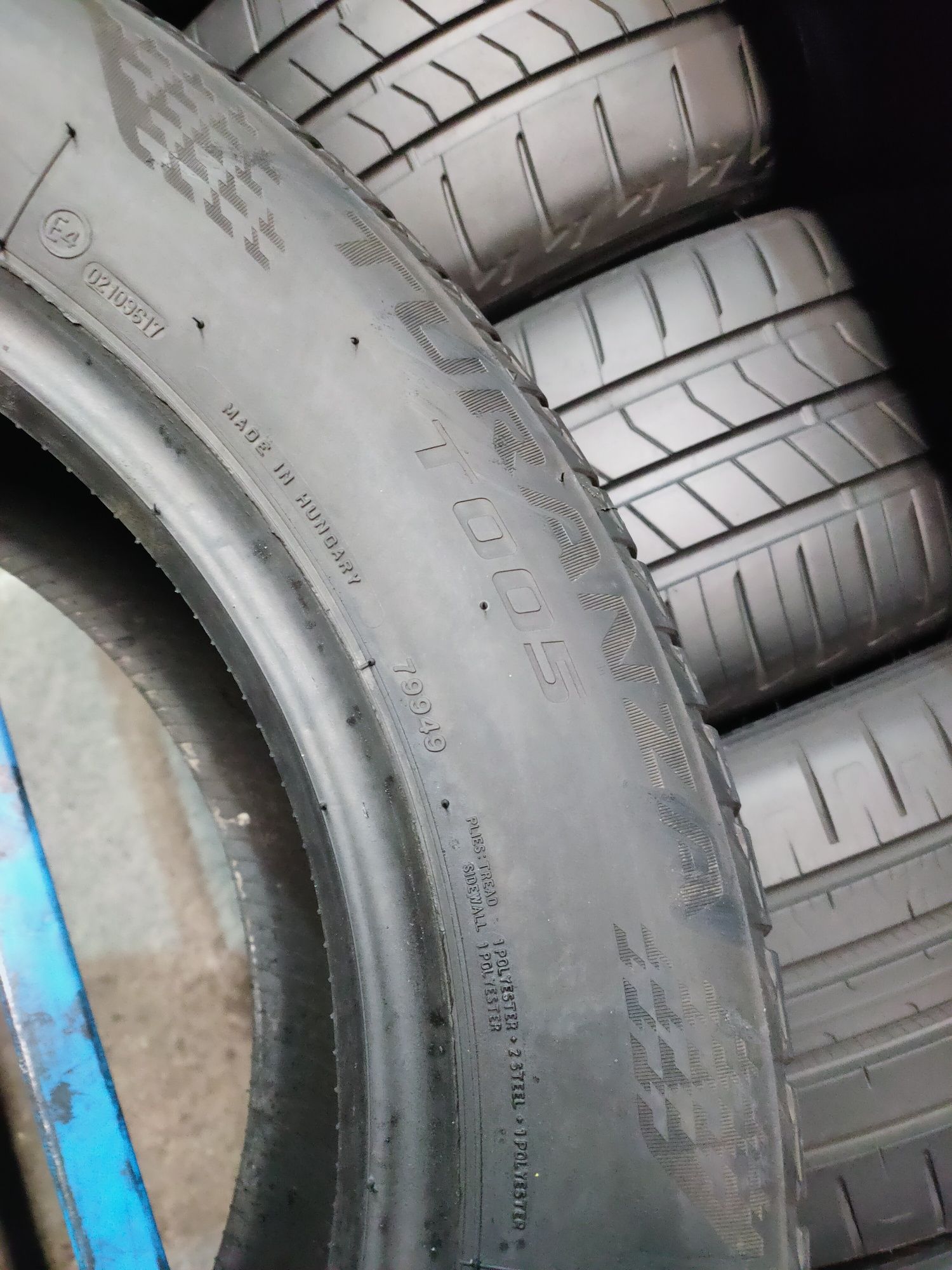 235/55r17 Bridgestone Turanza t005, 2022 7mm DEMO