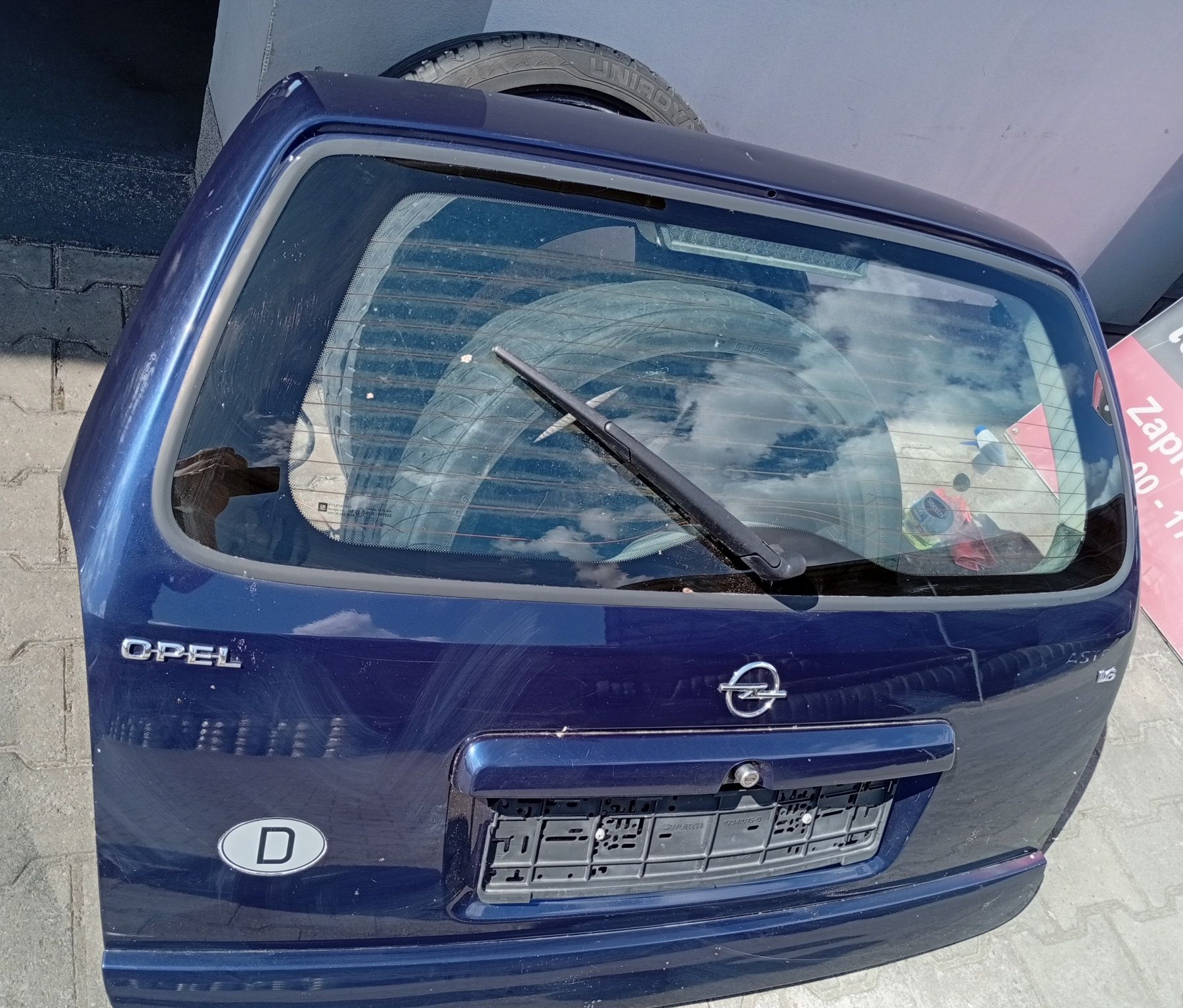 Klapa tylna Opel Astra G II