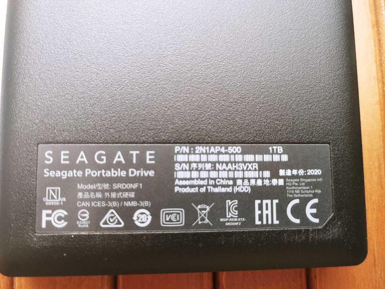 Внешний портативный жесткий диск Seagate Portable Drive 1 Тб