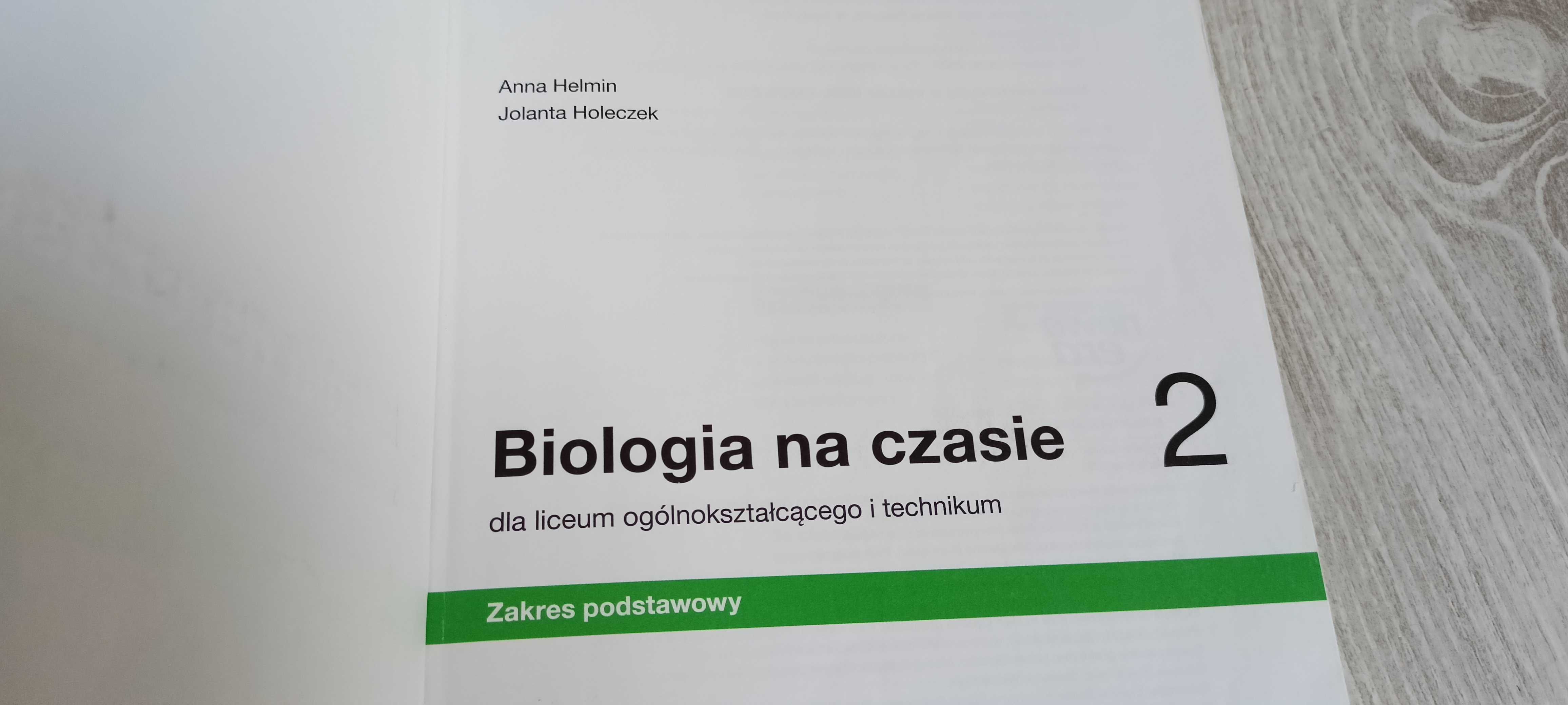 Biologia na czasie 2 Podręcznik zakres podstawowy do liceum technikum