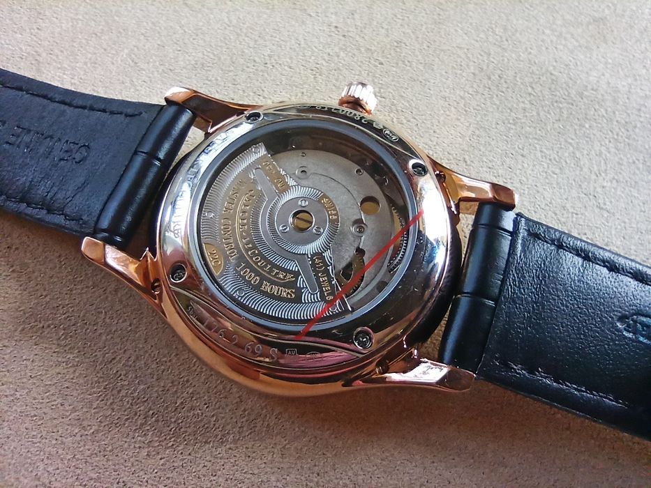 Годинник Jaeger LeCoultre , master 
Механіка з автопідзаводом 
Розміри