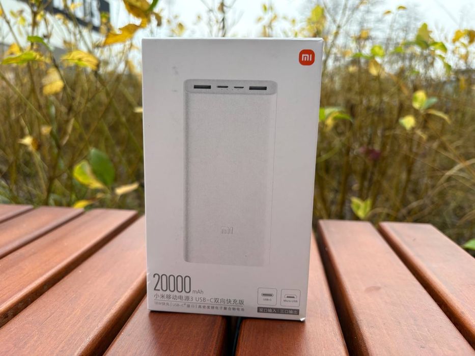 Повербанк powerbank Xiaomi 20000 mAh (новий, запакований)