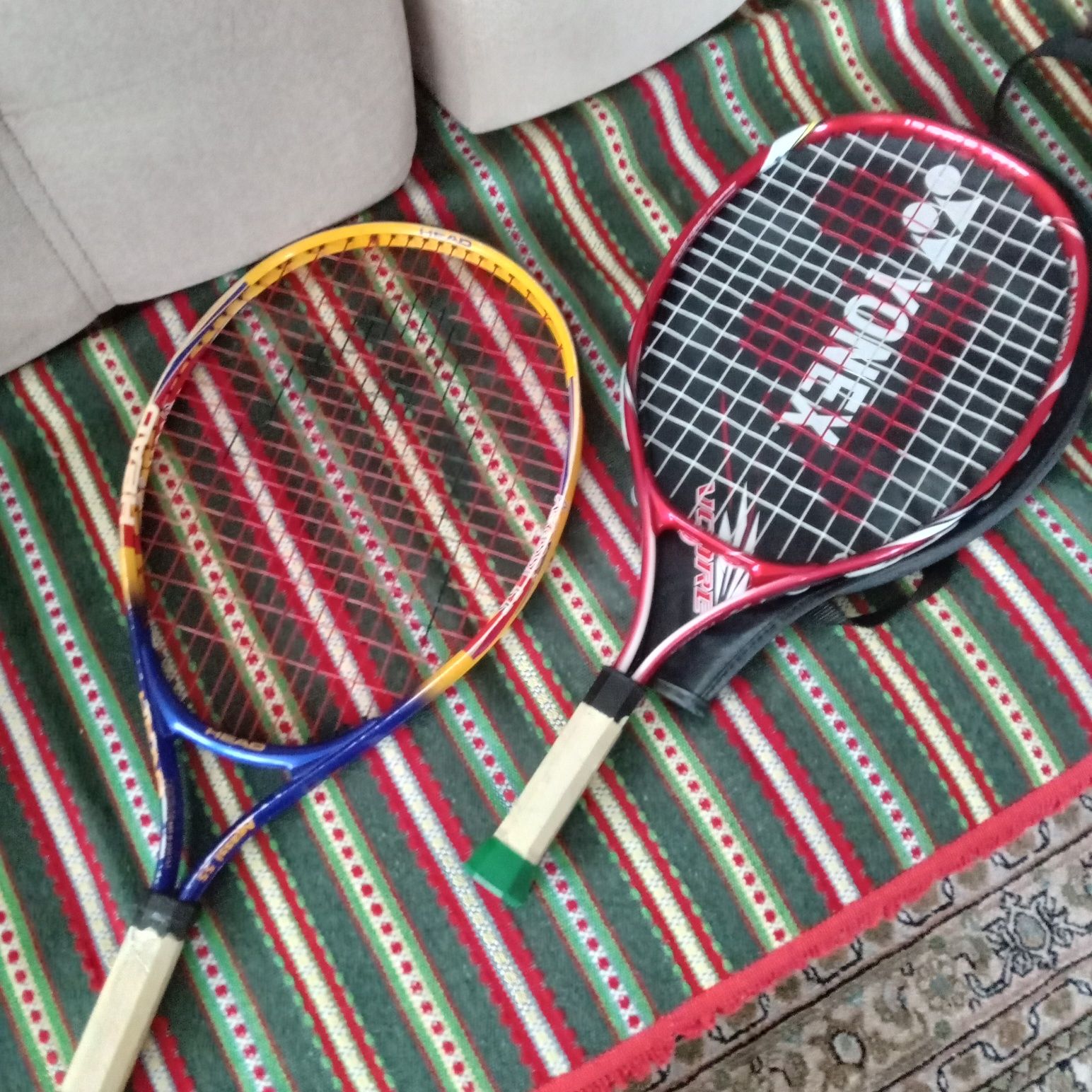 Dwie rakiety yonex isometric i head