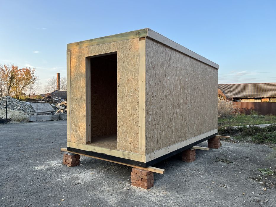 Побутівка, вагончик, блок-контейнер 5×2,45 | SIP панелі 160 мм