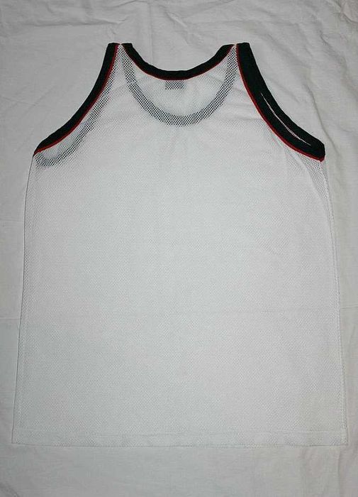 Мужская Белая Майка в Сетку «VERSACE» (SIZE M)