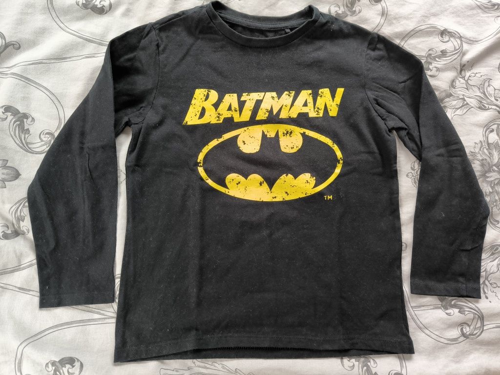 Bluzka koszulka długi rękaw Batman Sinsay