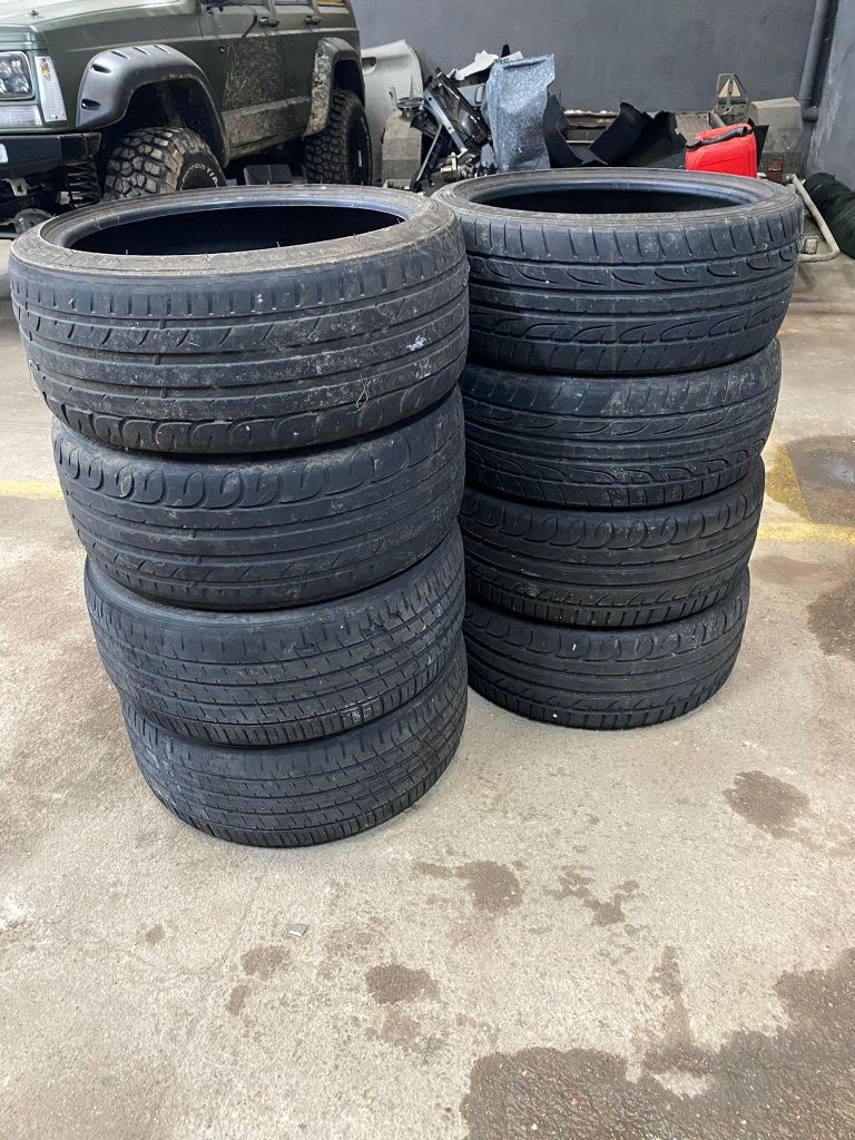 Lote pneus usados R17 e R18