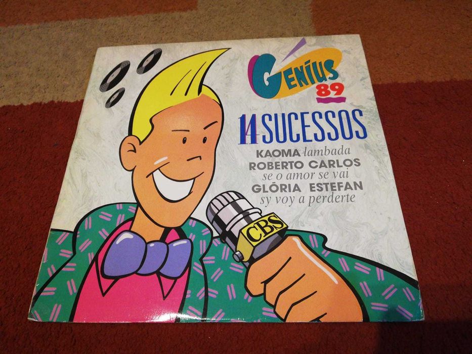 Disco de Vinil - Genius - Vários Artistas 1989