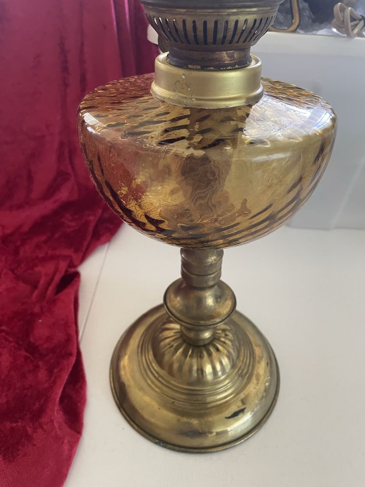 Lampa naftowa miodowy poj