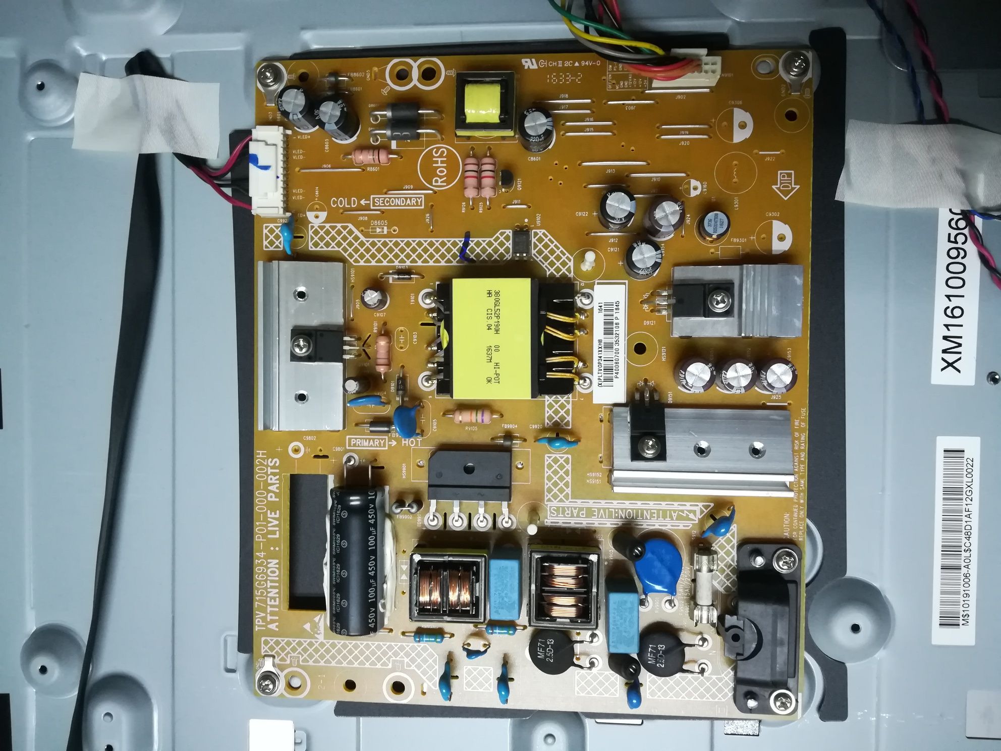 Продам блок питания : TPV 715G6934-P01-000-002H.