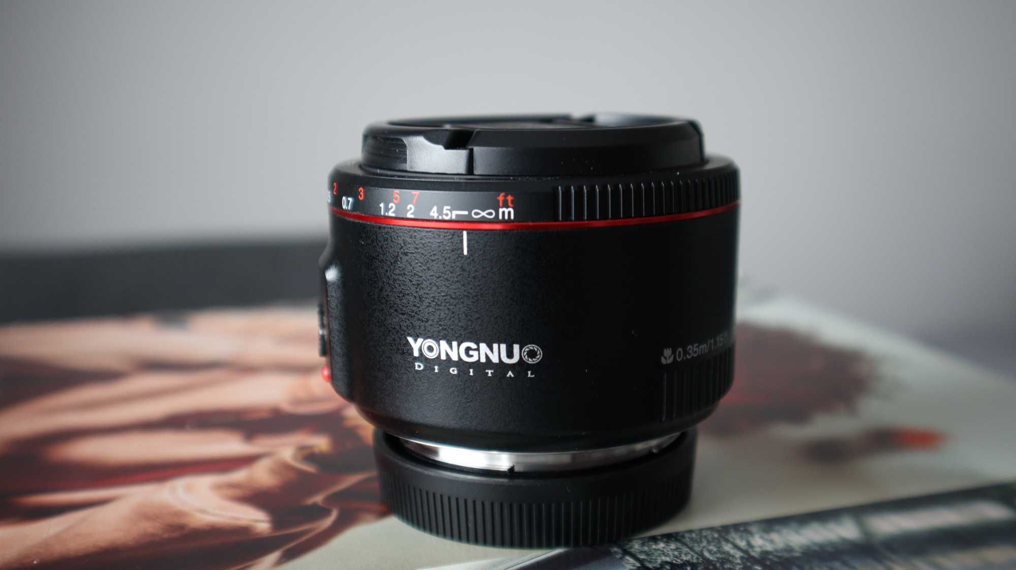 Obiektyw Yongnuo YN-50mm F1.8 II Canon EOS MF AF