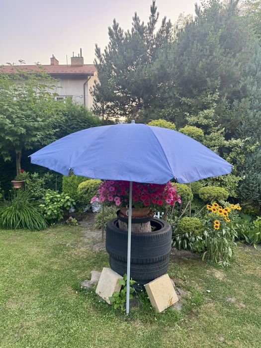 Parasol ogrodowy balkonowy dwie sztuki