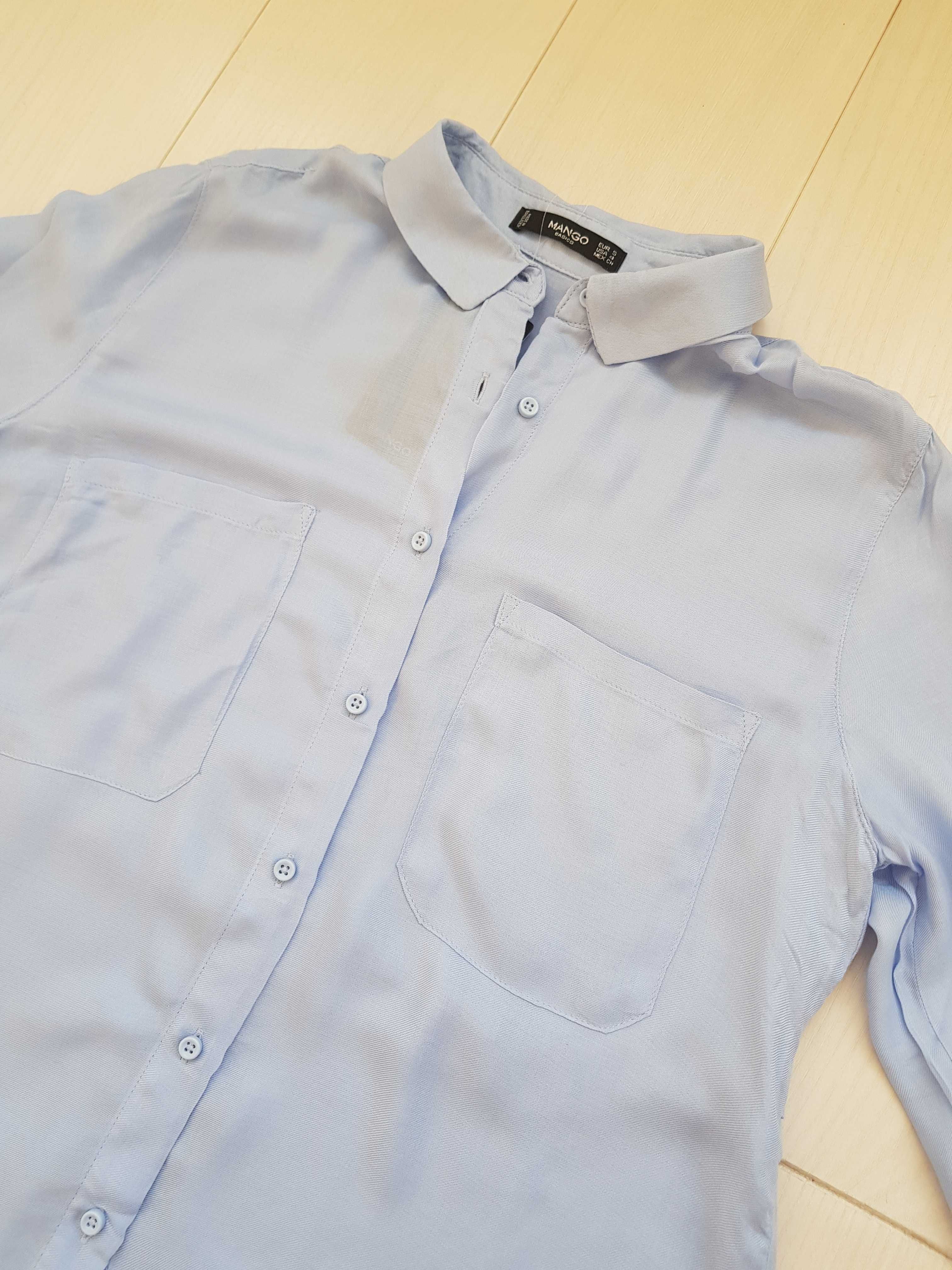 Новая рубашка, блузка Mango. Размер S. Вискоза.