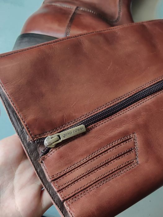 Buty cowbojki kozaki skóra naturalna 39 Gino Rossi