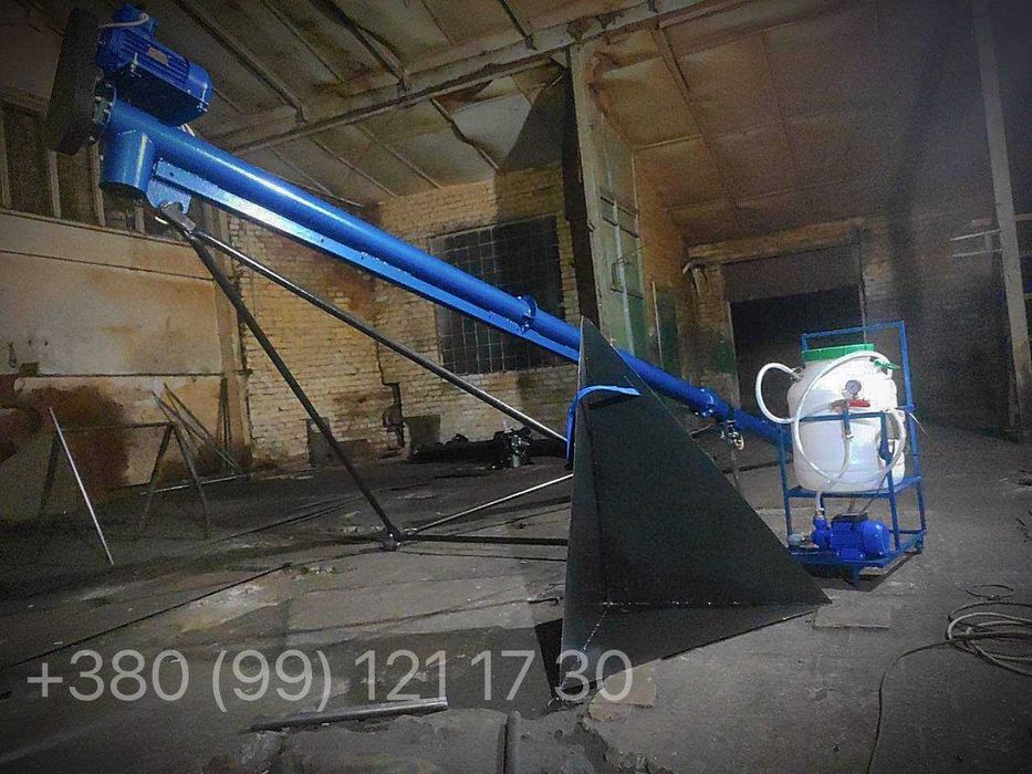 Шнек шнековий навантажувач шнековий погрузчик зерна гибкий шне