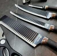 Набір кухонних ножів із нержавіючої сталі 6 предметів в коробці