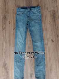 Spodnie jeansowe No Excess W29/L34 slim 710